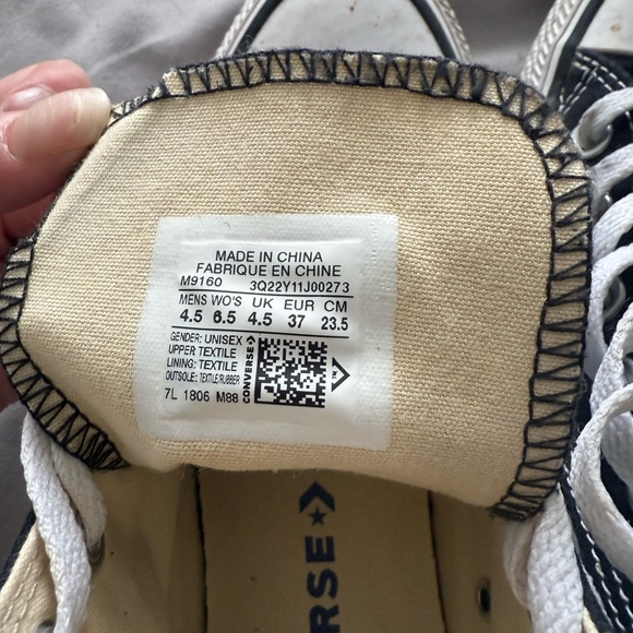 Black High Top Converse - Picture 7 of 7